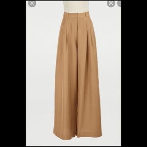 Zimmermann unbridle silk wide leg pants